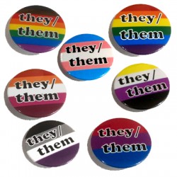 Badge - They.Them Pronouns
